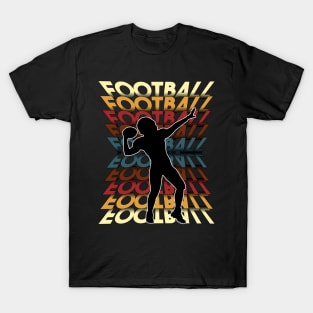 Football Fall Colors design T-Shirt